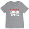 i defy stereotypes V-Neck Tee