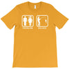 fishing   problem solved mens funny T-Shirt
