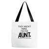 the cool fun and favorite aunt Tote Bags