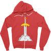 ugh mondays Zipper Hoodie