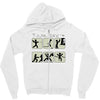 pirate exercise Zipper Hoodie