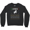 aries  christmas ugly sweater Crewneck Sweatshirt