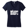 the walking dad Women's V-Neck T-Shirt