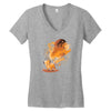 lion evolution Women's V-Neck T-Shirt