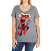 deadpool time Ladies Curvy T-Shirt