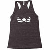 marvel mens costume uniform super hero captain america Racerback Tank