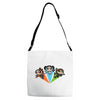 powerpew girls Adjustable Strap Totes