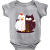 breakfast friends forever Baby Onesie