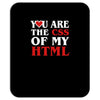 i love css  you are the css of my html heart heart Mousepad