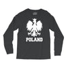 poland polska polish football flag new Long Sleeve Shirts