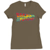 funny typoghrapy Ladies Fitted T-Shirt