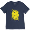 mud smiley face V-Neck Tee