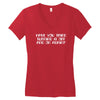 have you tried turning it off and on again  computer it  crowd Women's V-Neck T-Shirt