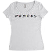Heroes Women's Triblend Scoop T-shirt