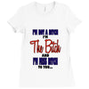 miss bitch Ladies Fitted T-Shirt