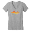 new alva skateboard skate decks logo Women's V-Neck T-Shirt