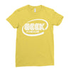 geek inside Ladies Fitted T-Shirt