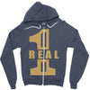 real one Zipper Hoodie