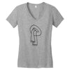 PRAY TO GOD Women's V-Neck T-Shirt