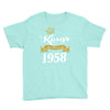 kings are born in 1958 Youth Tee