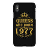 queens are born in 1977 iPhoneX