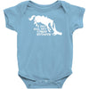 i do all my own stunts horse Baby Onesie