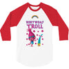 birthday troll 3/4 Sleeve Shirt