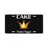 cake fashion nugget License Plate