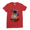 who loves cavalier king charles Ladies Fitted T-Shirt