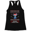 ohana christmas stitch Racerback Tank