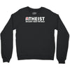 atheist bible lies god sinner agnostic humanist athiest Crewneck Sweatshirt