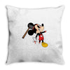 zombie mickey Throw Pillow