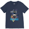 who loves frenchies V-Neck Tee