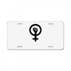 circle hand License Plate