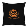 happy halloween 2 Throw Pillow