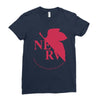 nerv -Evangelion Ladies Fitted T-Shirt