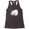 sancho und pancho kult fun fr&ouml;sche frog oldschool Racerback Tank