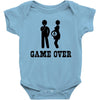 game over  funny pregnancy Baby Bodysuit