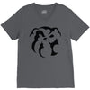 dog face V-Neck Tee