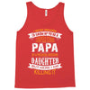 Super Cool Papa Of A Freaking Awesome Daughter Tank Top