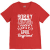 This Girl Is Taken By A Super Sexy April Boyfriend V-Neck Tee