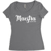 maestra Women's Triblend Scoop T-shirt