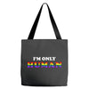 I'm Only Human Tote Bags