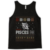 santa pisces christmas ugly t shirts Tank Top