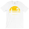 amity island jaws inspired movie shark printed T-Shirt