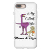 mama &amp; pizza dinasour iPhone 8 Plus