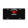 water boarding instructor trending License Plate