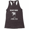 beast mode Racerback Tank
