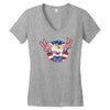 vote brain Women's V-Neck T-Shirt