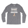 Once a Cancer Patient Now a Cancer Survivor Long Sleeve Shirts